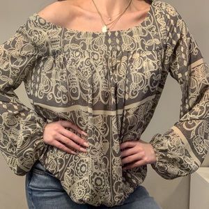 Flowy Benetton Blouse